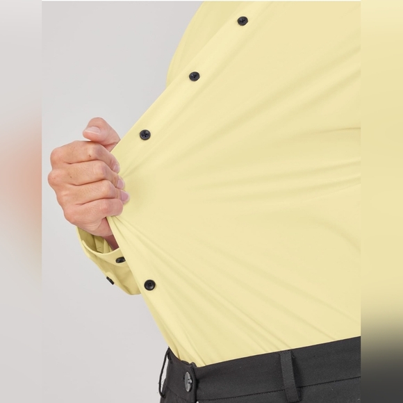 Flex Mens Shirt Size M Medium Luxury Collection Top Dress Casual Formal Italy - Picture 2 of 9